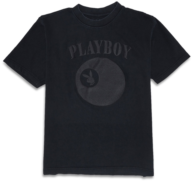Color Bars x Playboy Billiard Puff T-Shirt – Black/Black