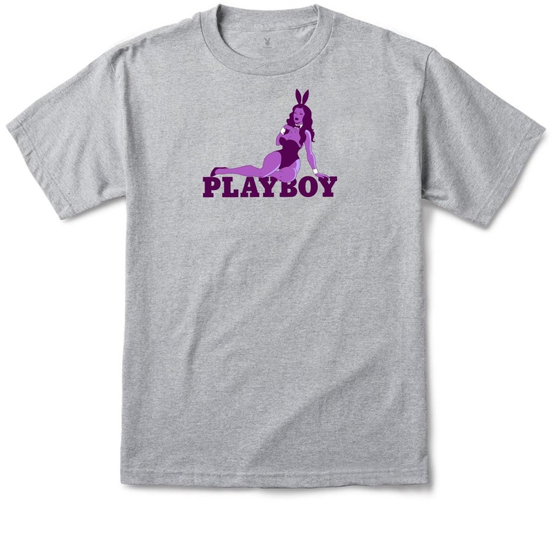 Color Bars x Playboy Hostess T-Shirt – Heather Grey