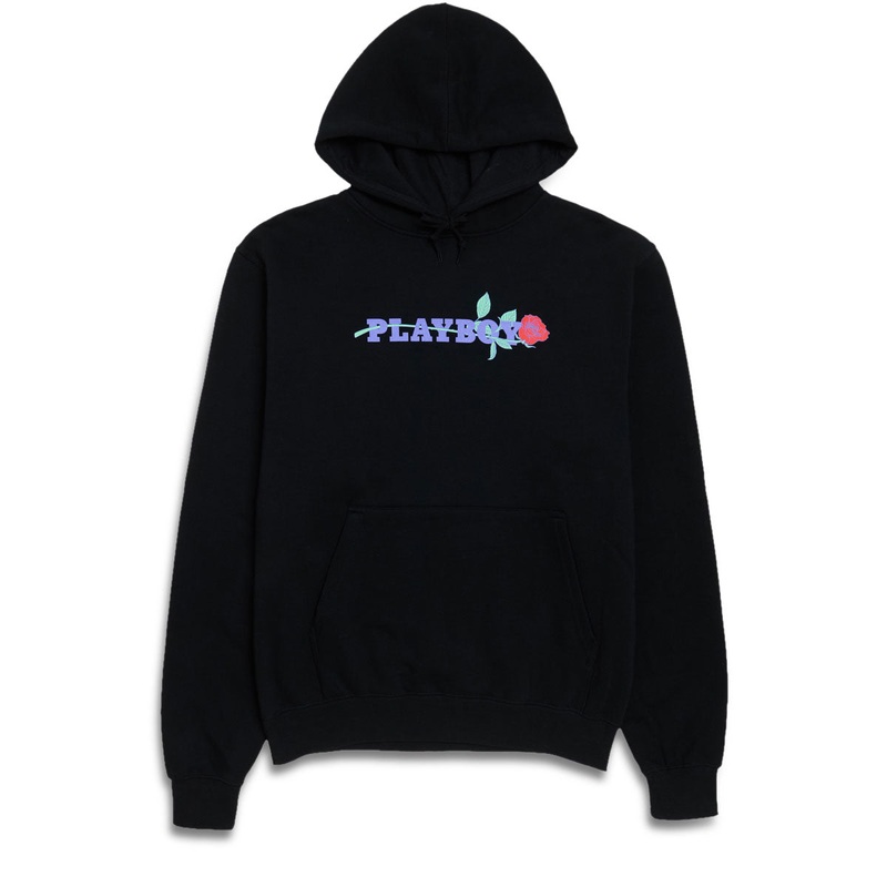 Color Bars x Playboy Rose Hoodie – Black
