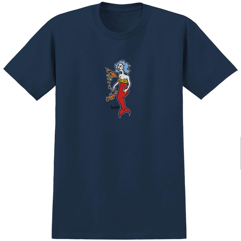 Krooked Mermaid T-Shirt – True Navy