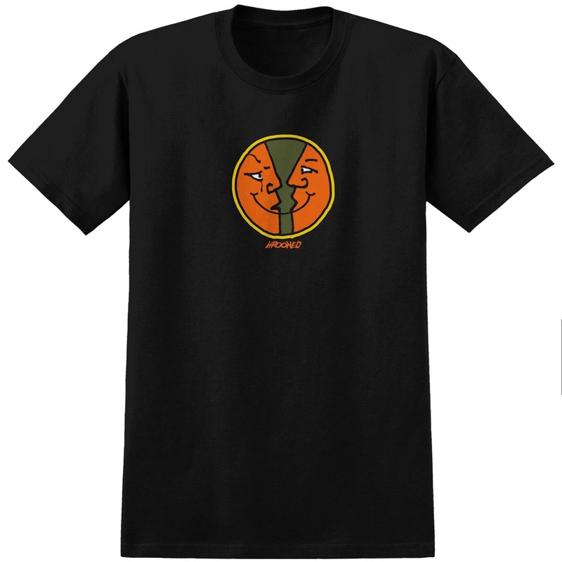 Krooked Moonsmile Round T-Shirt – Black
