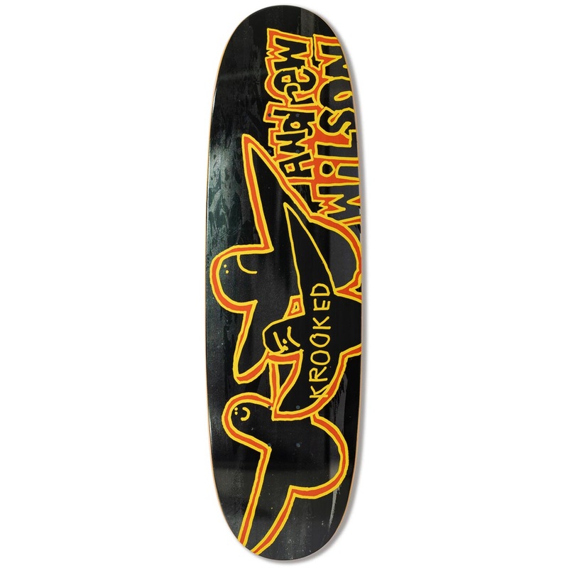 Krooked Wilson Wegg Skateboard Deck – 9.10
