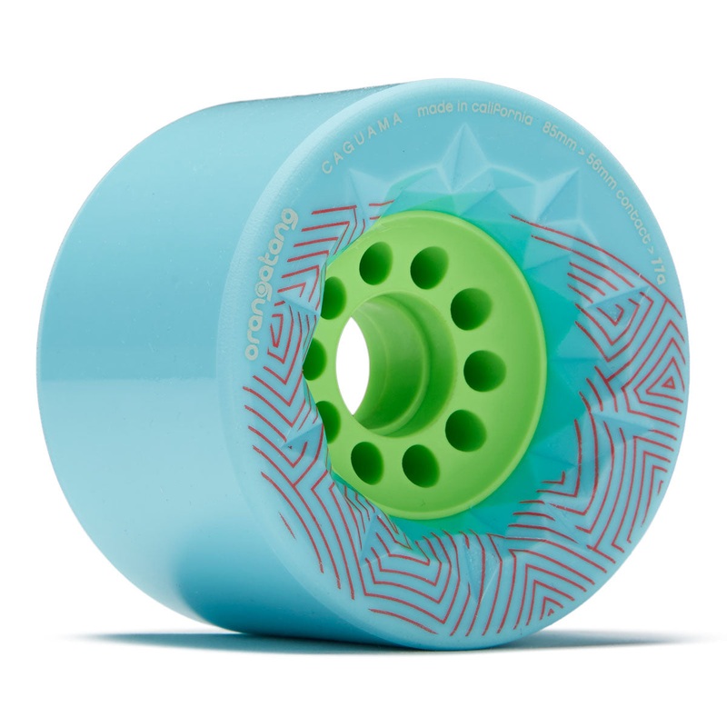 Orangatang Caguama Longboard Wheels – 85mm 77a Blue