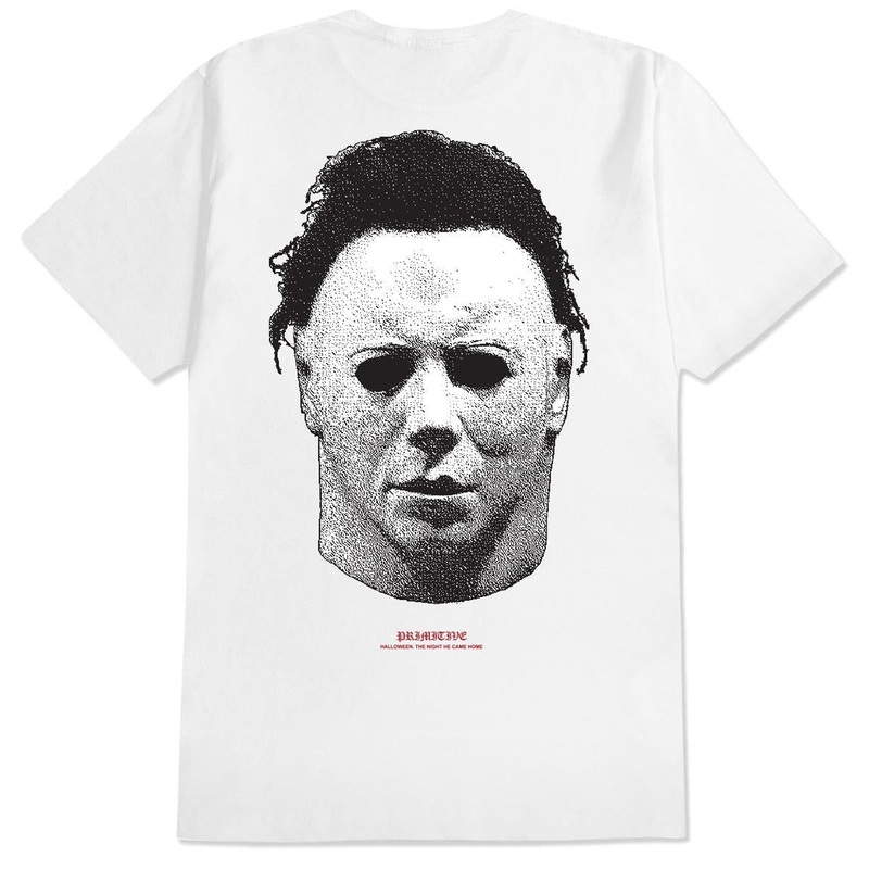 Primitive x Halloween Mask T-Shirt – White