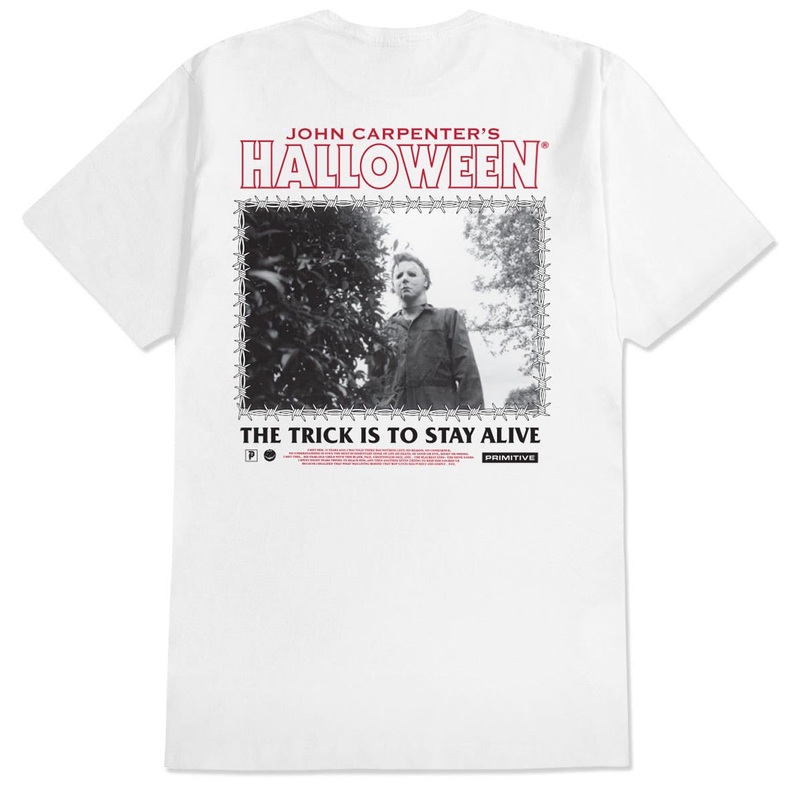 Primitive x Halloween Stay Alive T-Shirt – White