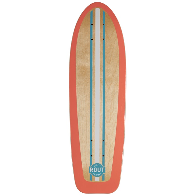 Rout Pinstripe Cruiser Skateboard Deck