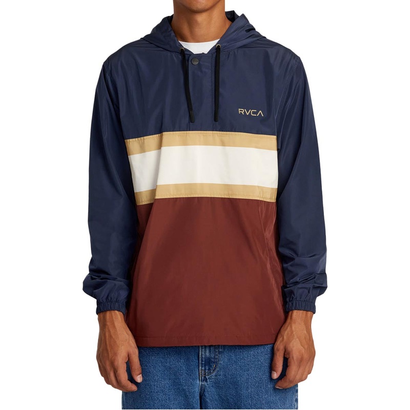 RVCA Meyer II Packable Anorak Jacket – Moody Blue