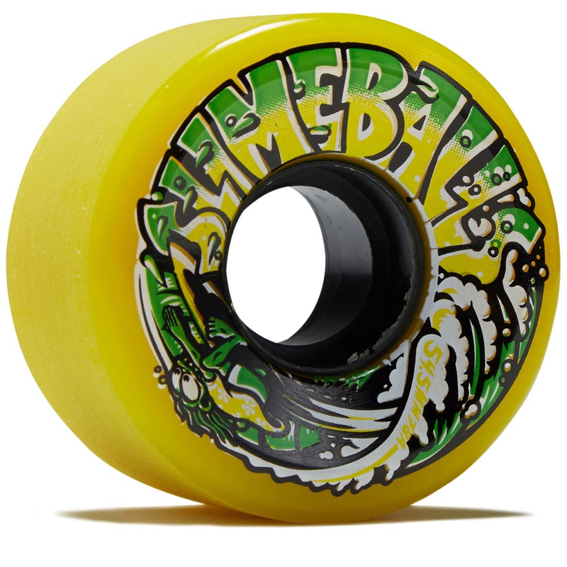 Slime Balls Surfer Mini OG 78a Skateboard Wheels – Yellow – 54.5mm