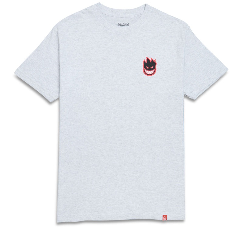 Spitfire Lil Bighead Fill T-Shirt – Ash/Black/Red/White