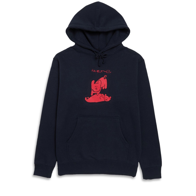 There My Pet Hoodie – Navy/Red/Black