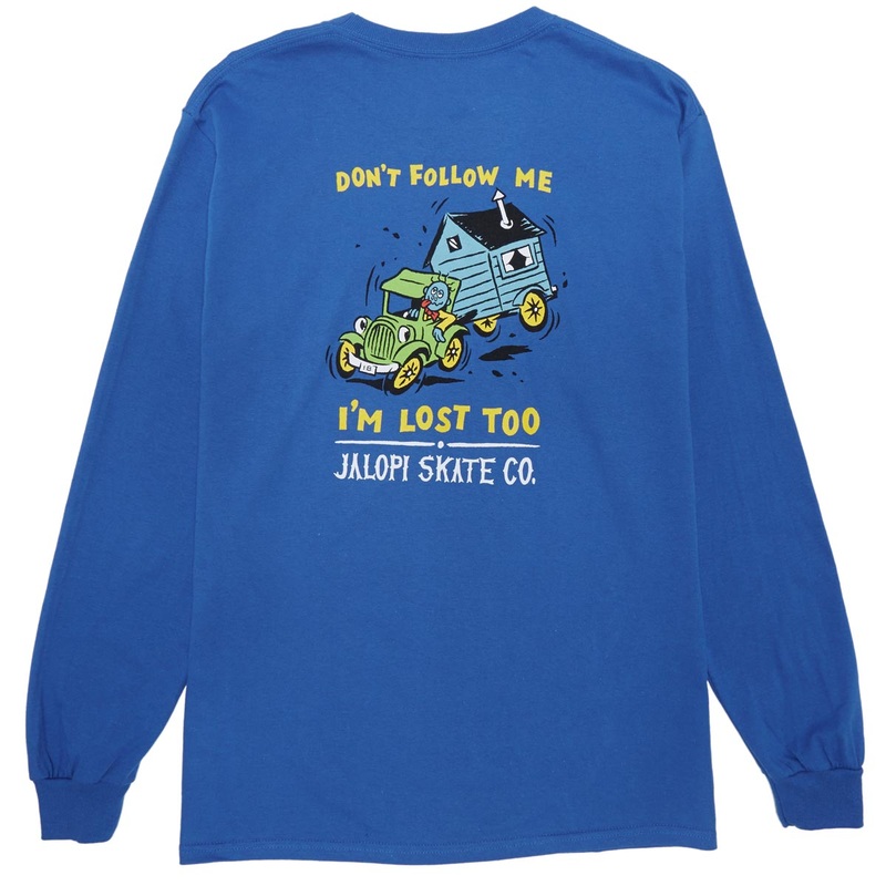 Anti-Hero Jalopi Returns Long Sleeve T-Shirt – Royal
