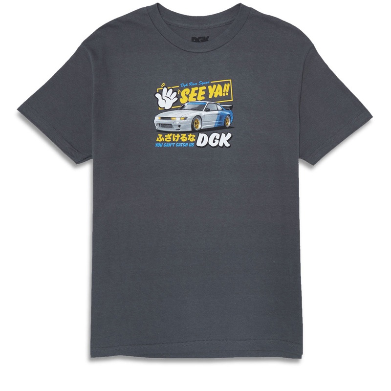 DGK See Ya T-Shirt – Charcoal