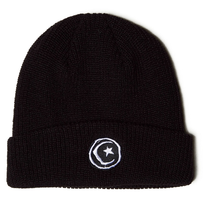 Foundation Star and Moon Beanie – Black