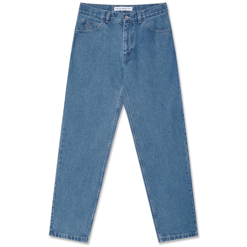 Polar 89! Denim Jeans – Mid Blue