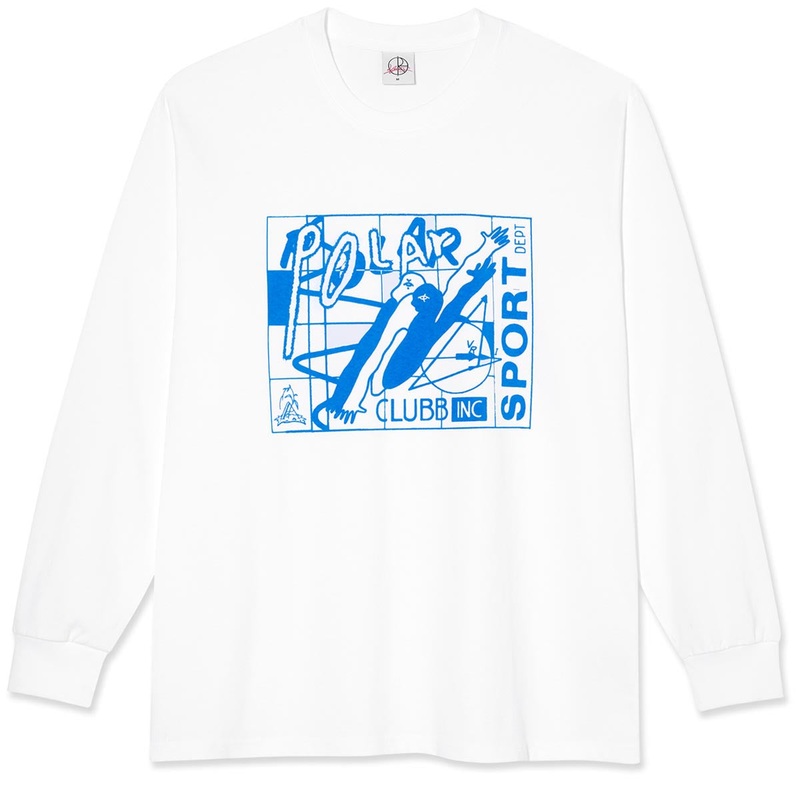 Polar Clubb Inc Long Sleeve T-Shirt – White