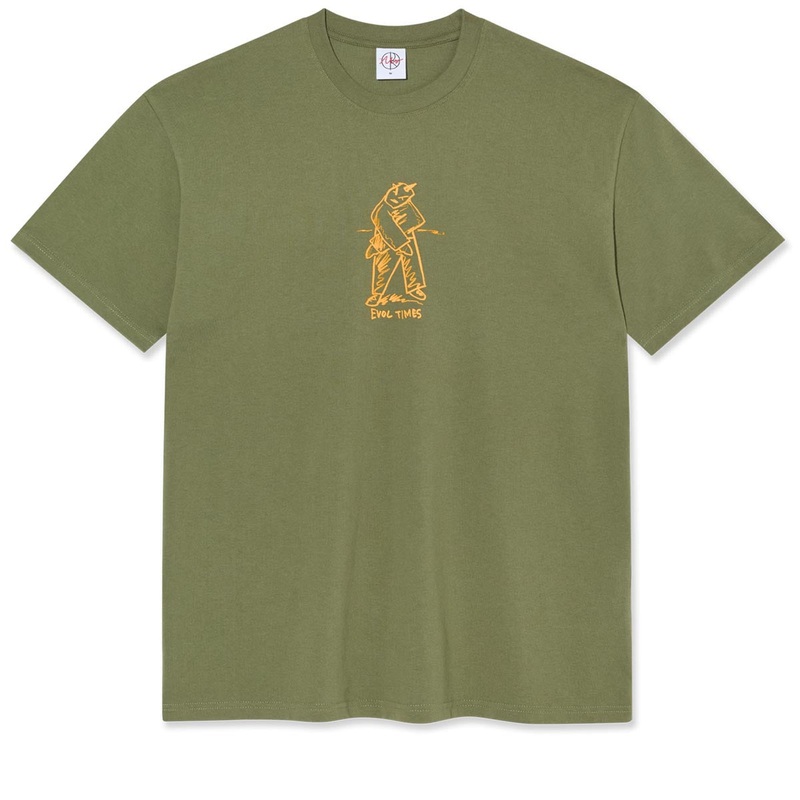 Polar Evol Times T-Shirt – Army Green