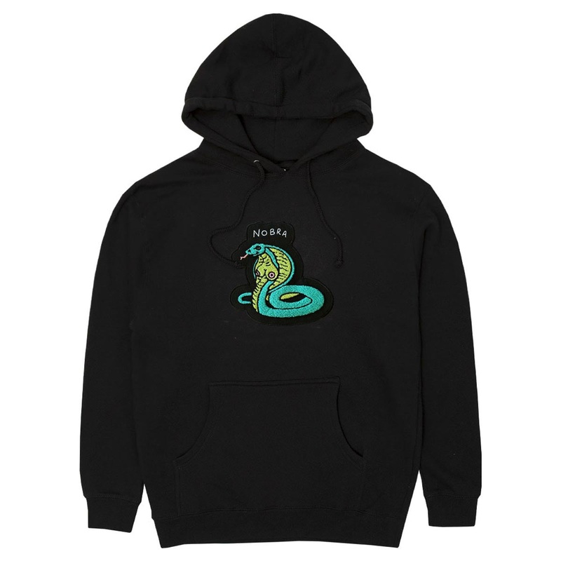 Porous Walker Nobra Hoodie – Black