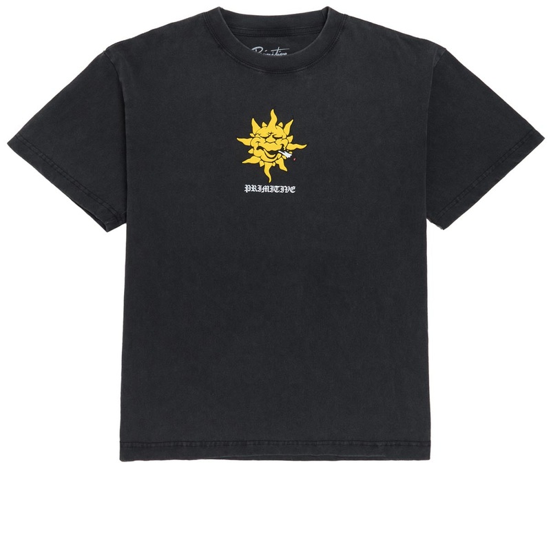 Primitive Burnt Heavyweight T-Shirt – Black