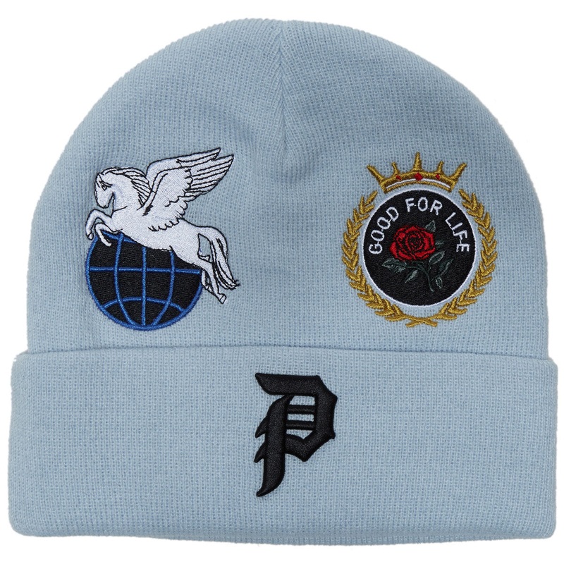 Primitive Imperial Beanie – Light Blue