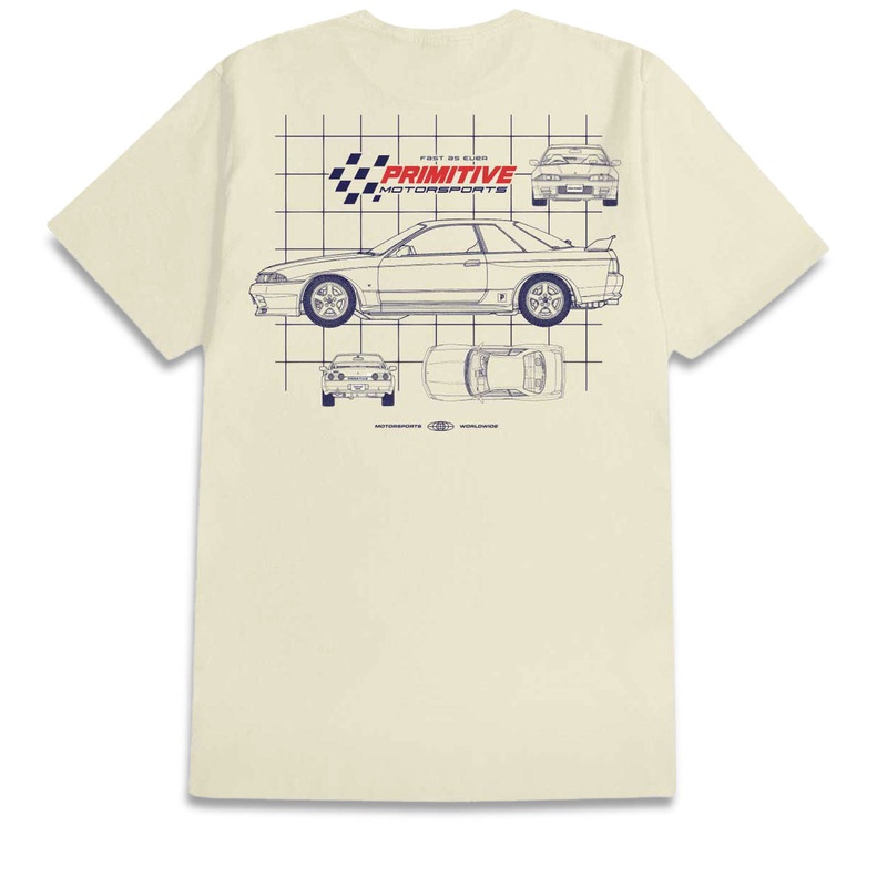 Primitive Specs T-Shirt – Cream