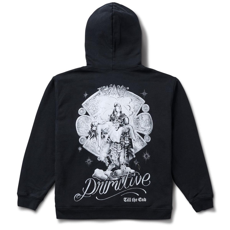 Primitive Warrior Heavyweight Hoodie – Black