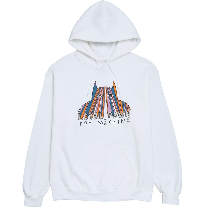 Toy Machine Loyal Pawn Hoodie – White