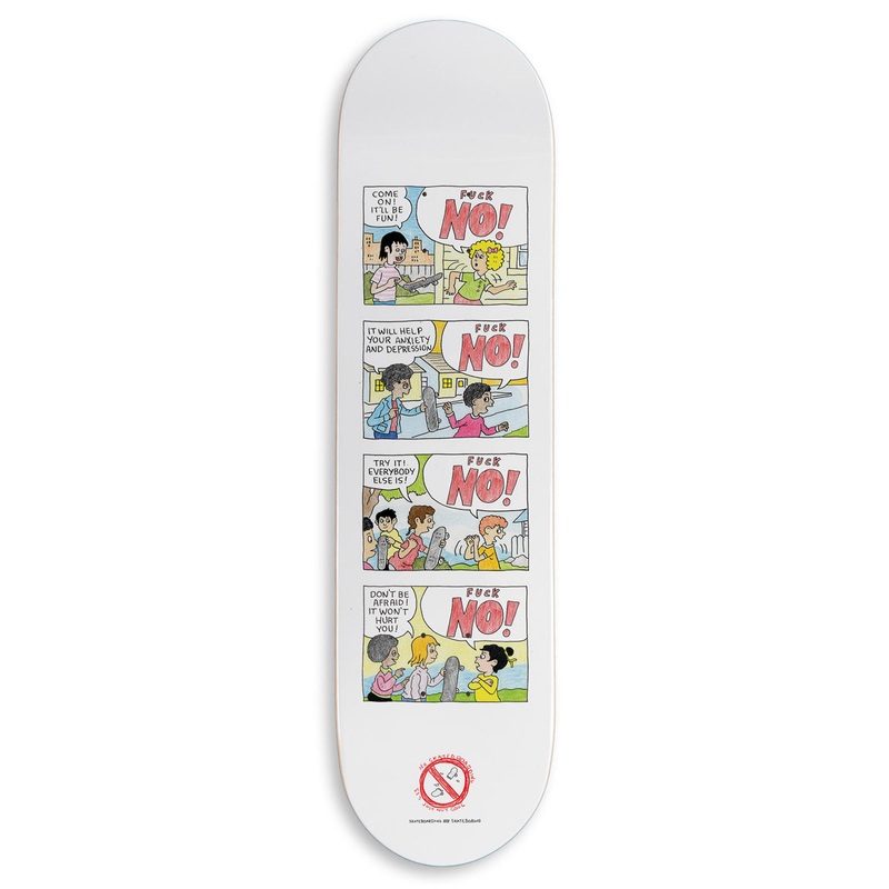 CCS Live x Porous Walker Skateboard Deck – 8.00