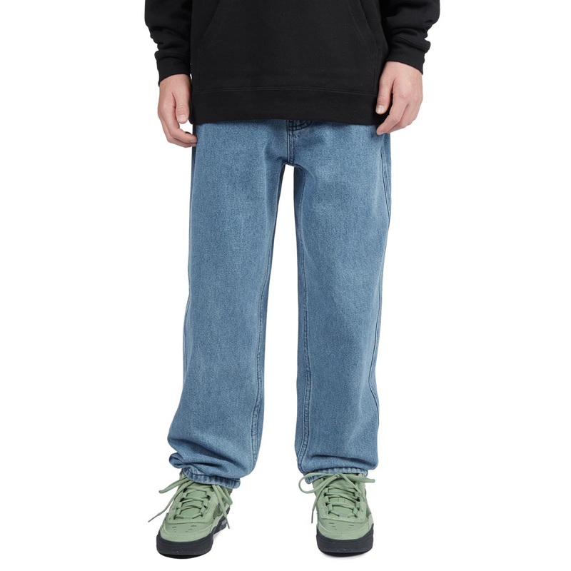 CCS Youth Baggy Taper Denim Jeans – Medium Blue