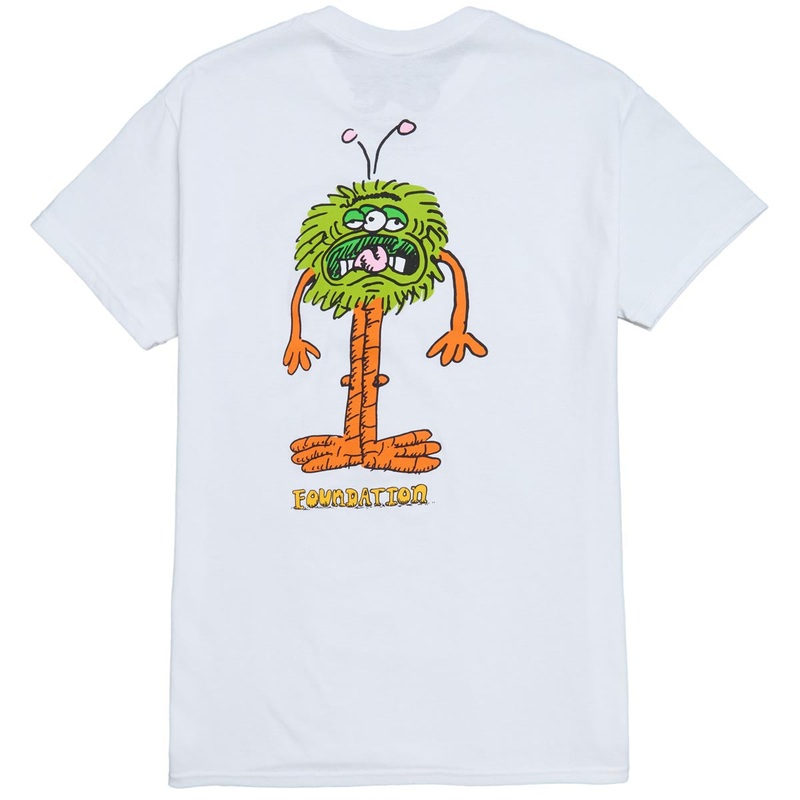 Foundation Green Monster T-Shirt – White