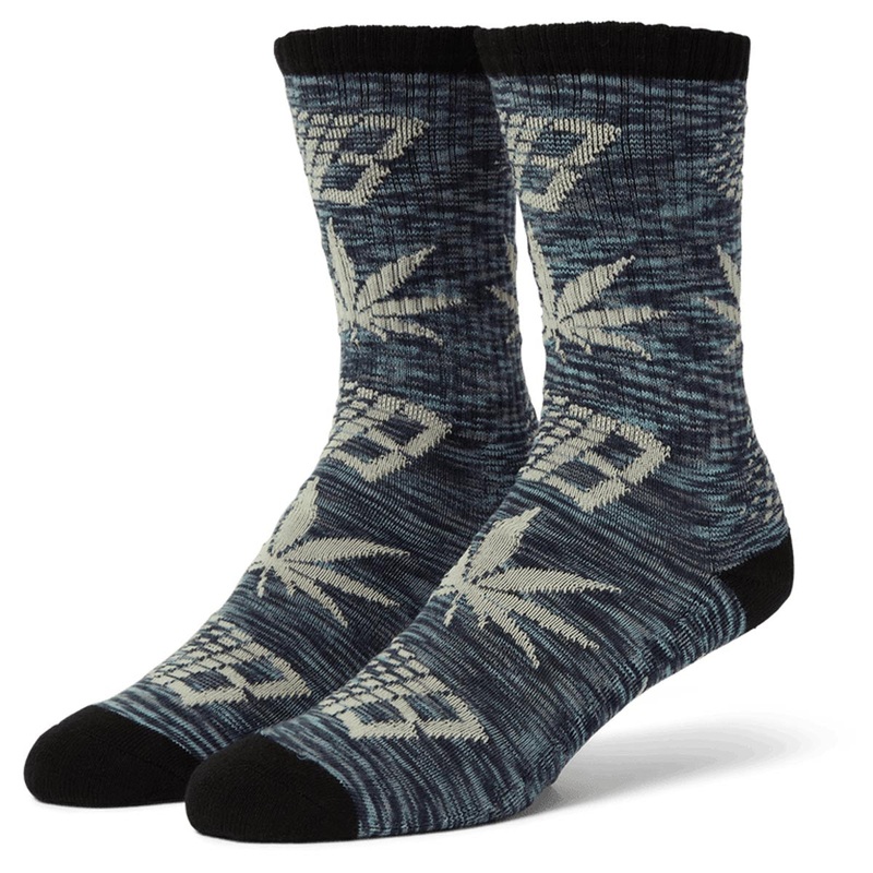 Huf x Bronze 56k Plantlife Marled Socks – Black