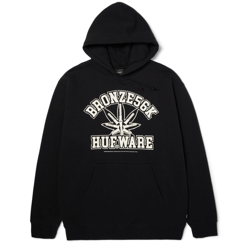 Huf x Bronze 56k Plantware Hoodie – Black