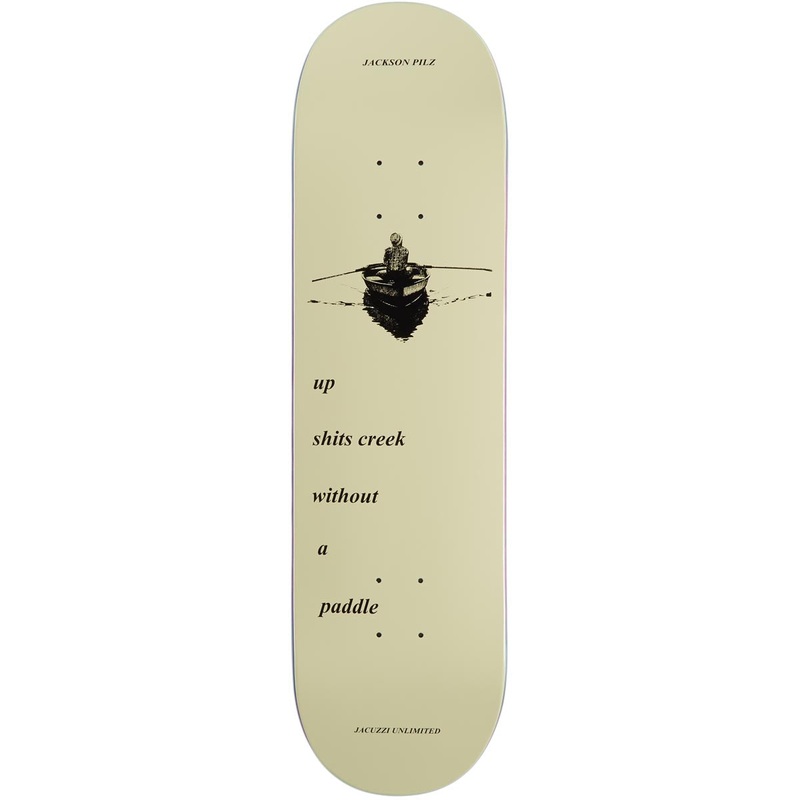 Jacuzzi Jackson Pilz Shits Creek EX7 Skateboard Deck – 8.50