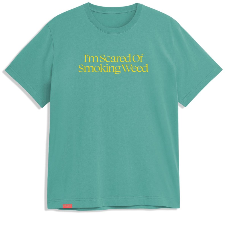 Jacuzzi Unlimited Scared Weed Premium T-Shirt – Sea Foam