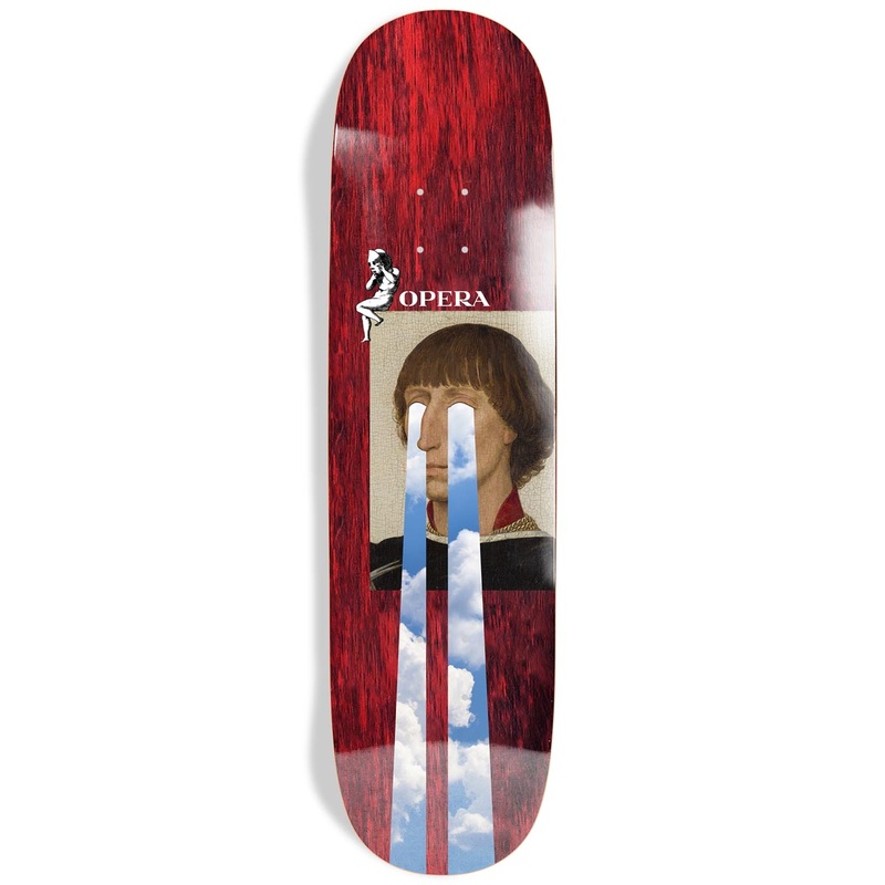 Opera Drama EX7 Skateboard Deck – Red – 8.375