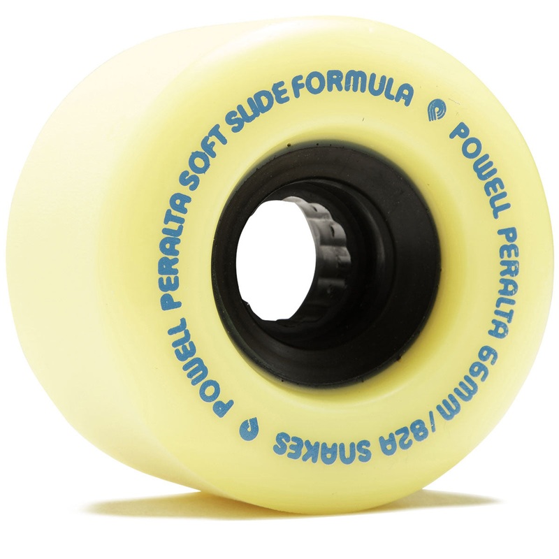 Powell-Peralta Snakes 82A Longboard Wheels – Yellow – 66mm