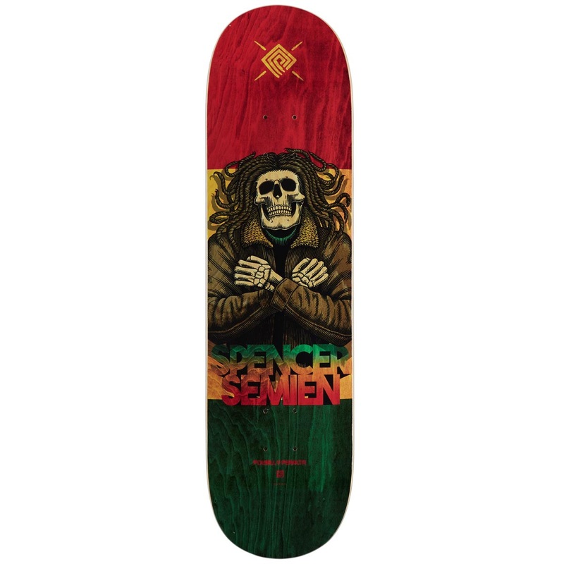 Powell-Peralta Spencer Semien Dreads Skateboard Deck – 8.25