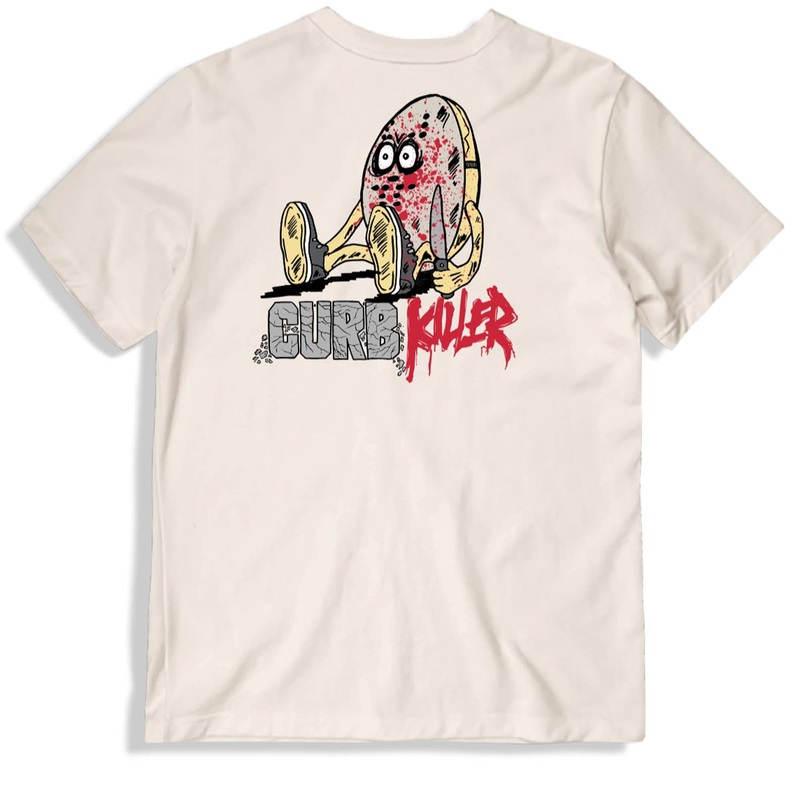 Slappy Curb Killer T-Shirt – Natural