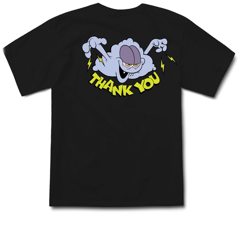 Thank You Static T-Shirt – Black