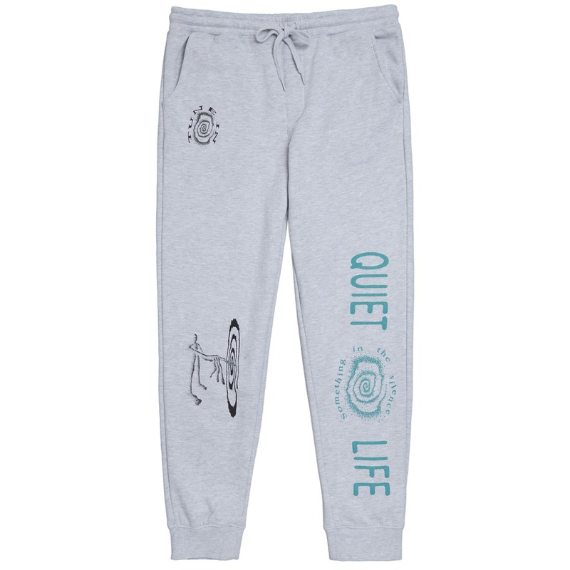 The Quiet Life Tune In Fleece Pants – Heather Grey