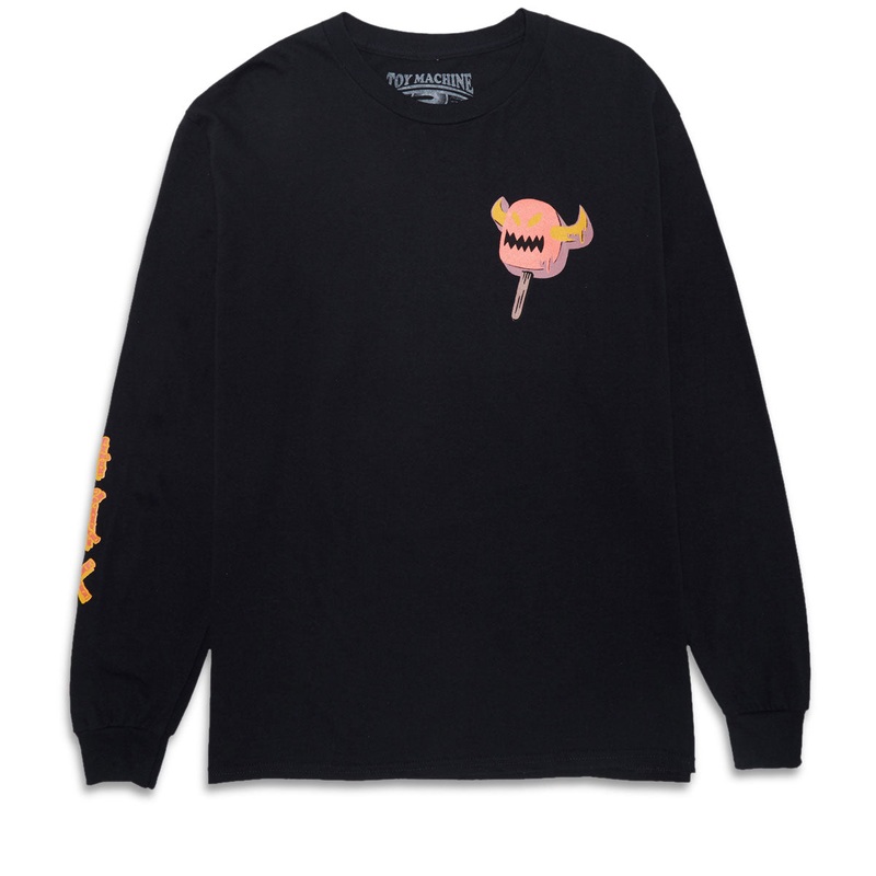 Toy Machine Lost And Found Long Sleeve T-Shirt – Black