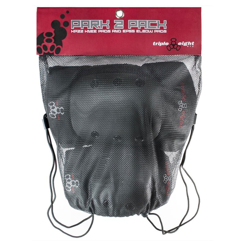 Triple Eight Park 2 Pack of Pads – Black