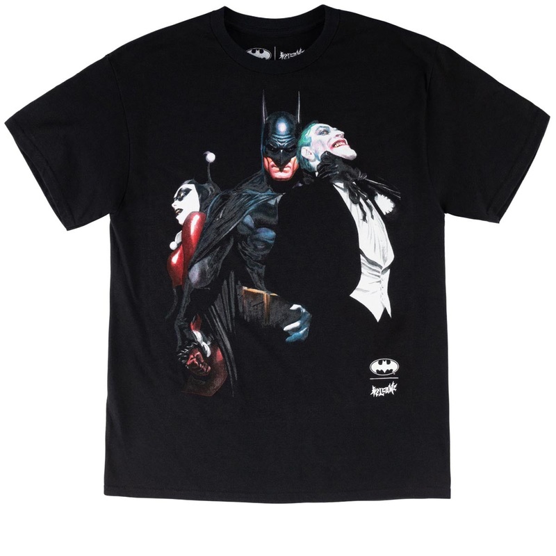 Welcome x Batman Harley And Joker T-Shirt – Black