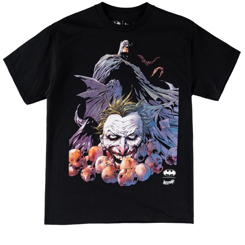 Welcome x Batman Heads Up T-Shirt – Black