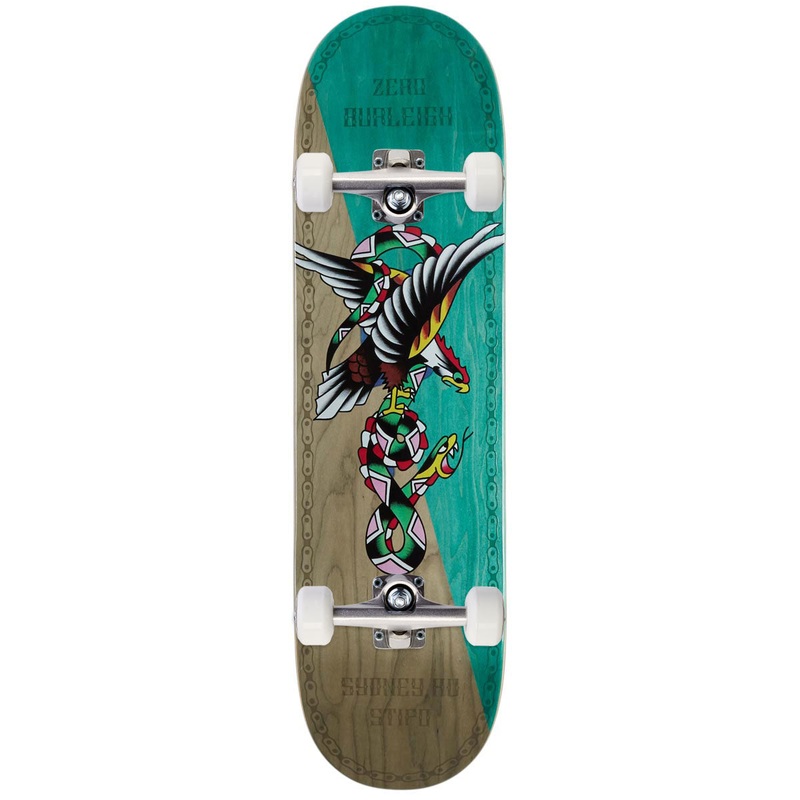 Zero Burleigh Stipo Skateboard Complete – 8.50
