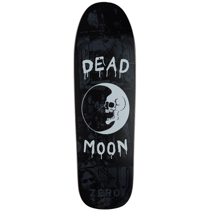 Zero Dead Moon Skateboard Deck – 9.25