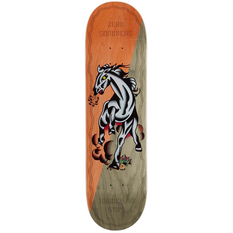 Zero Summers Stipo Skateboard Deck – 8.375