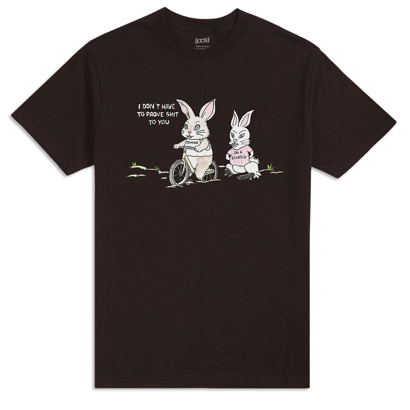 CCS Live x Porous Walker T-Shirt – Brown