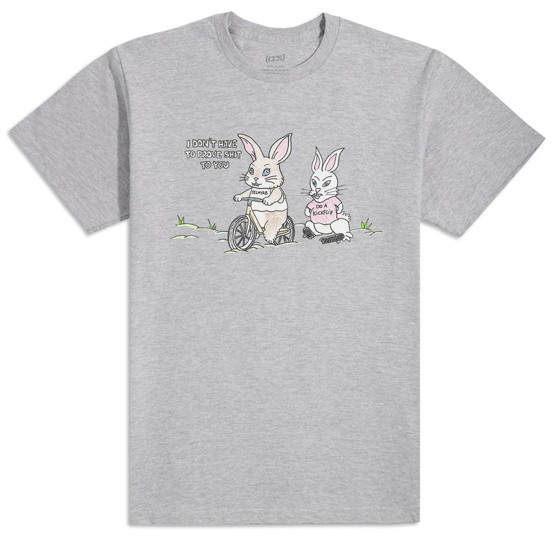 CCS Live x Porous Walker T-Shirt – Grey