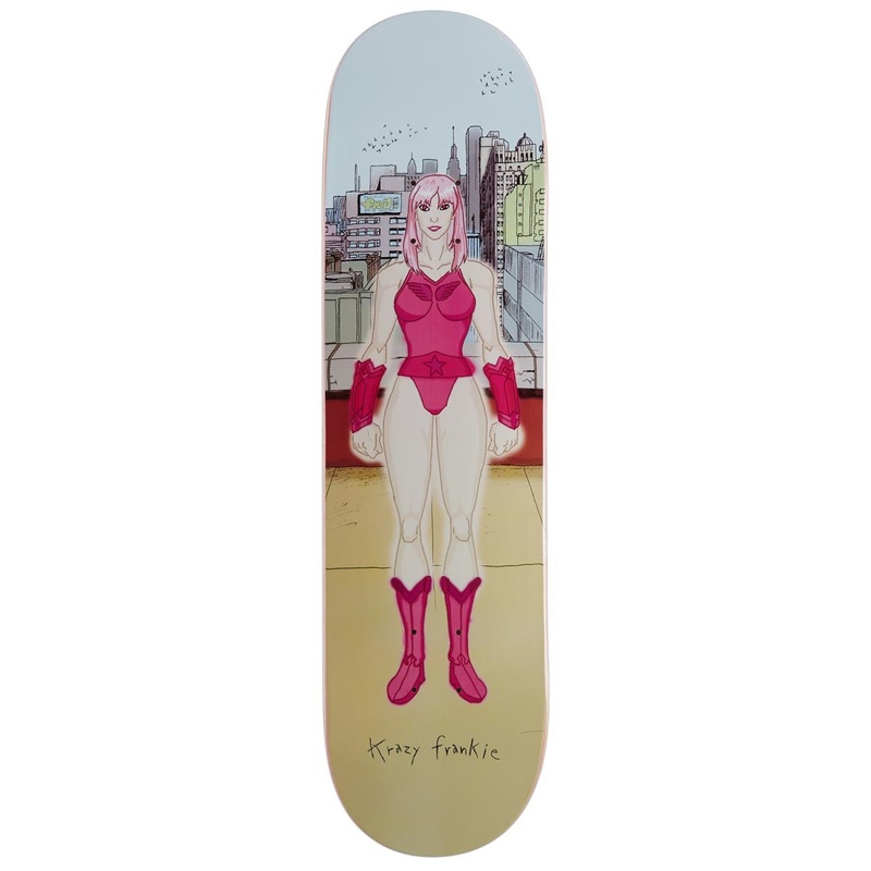 Frog Comic Book Frankieer Skateboard Deck – 8.25