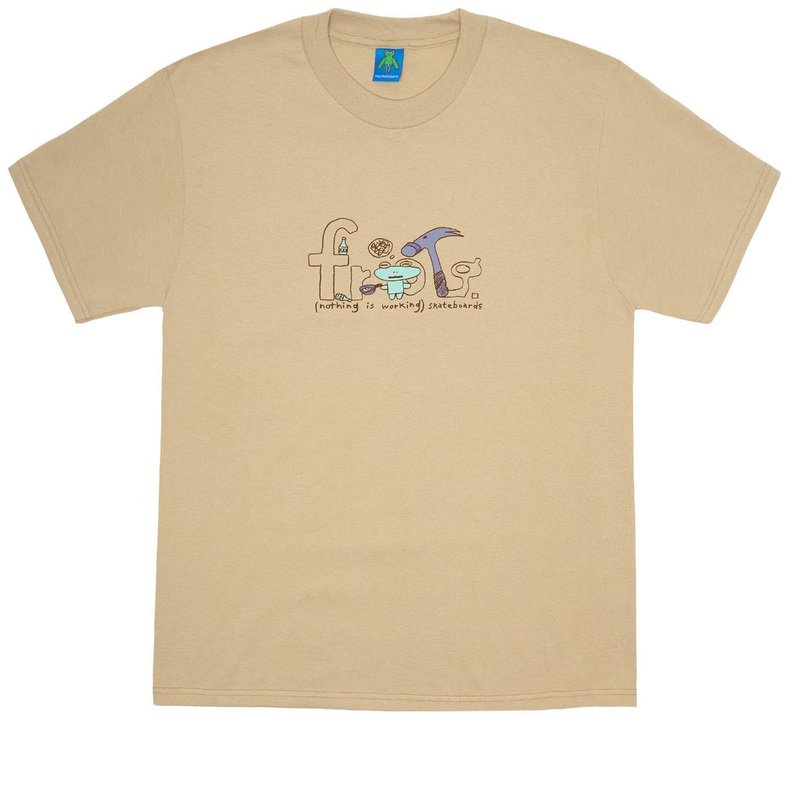 Frog Nothing is Working T-Shirt – Sand